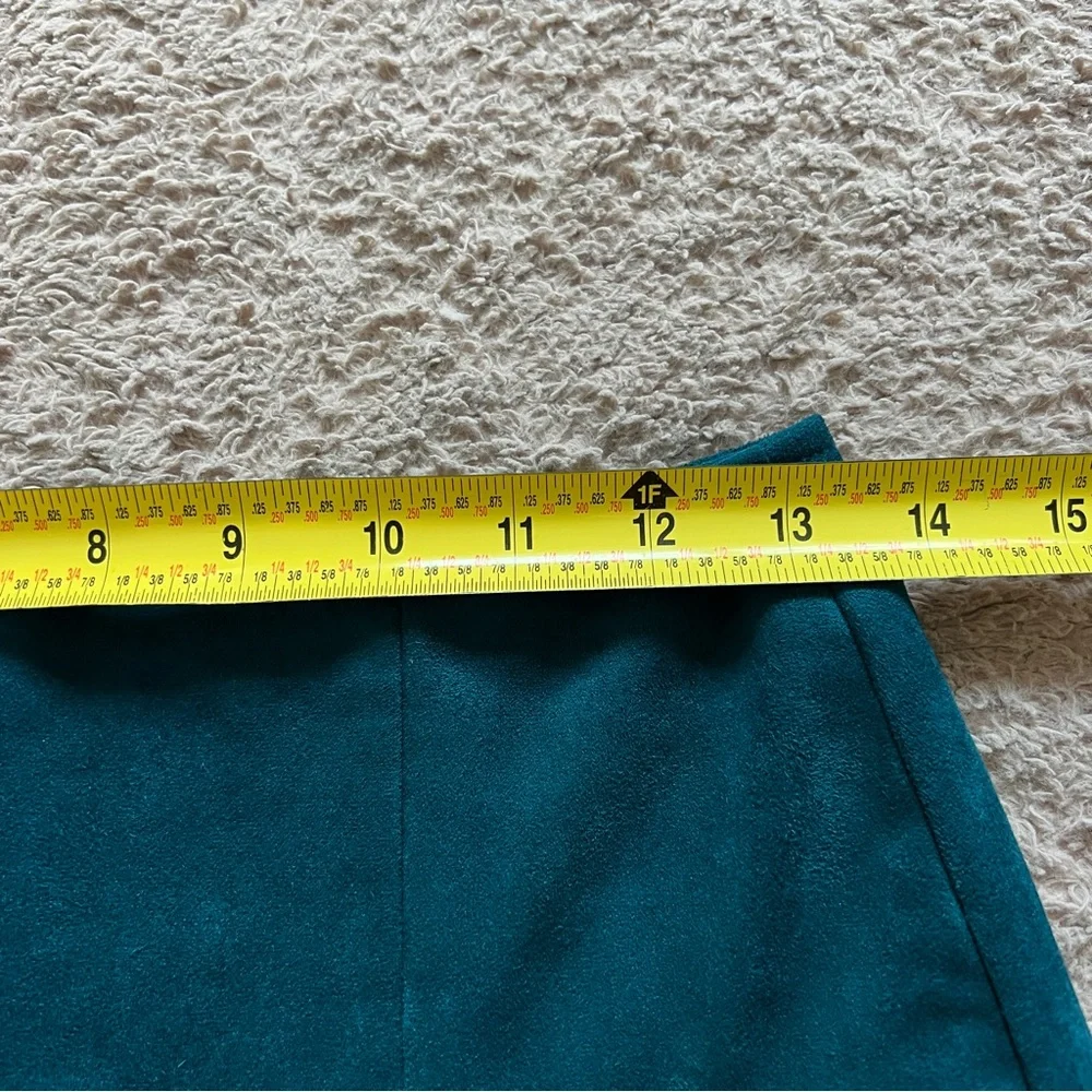 Maeve Teal Mini Skirt